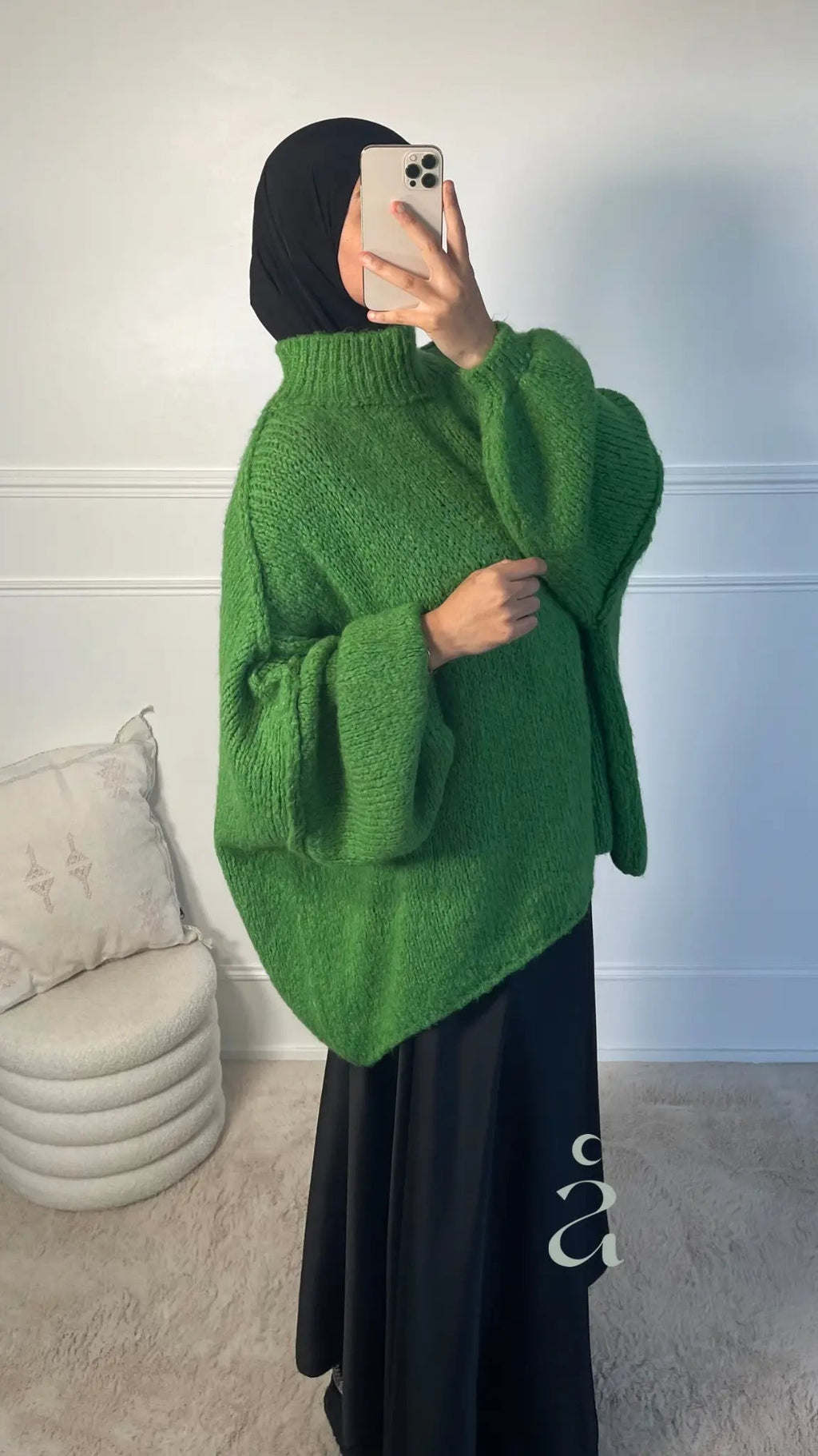 PULL OVERSIZE - TRICOTÉ