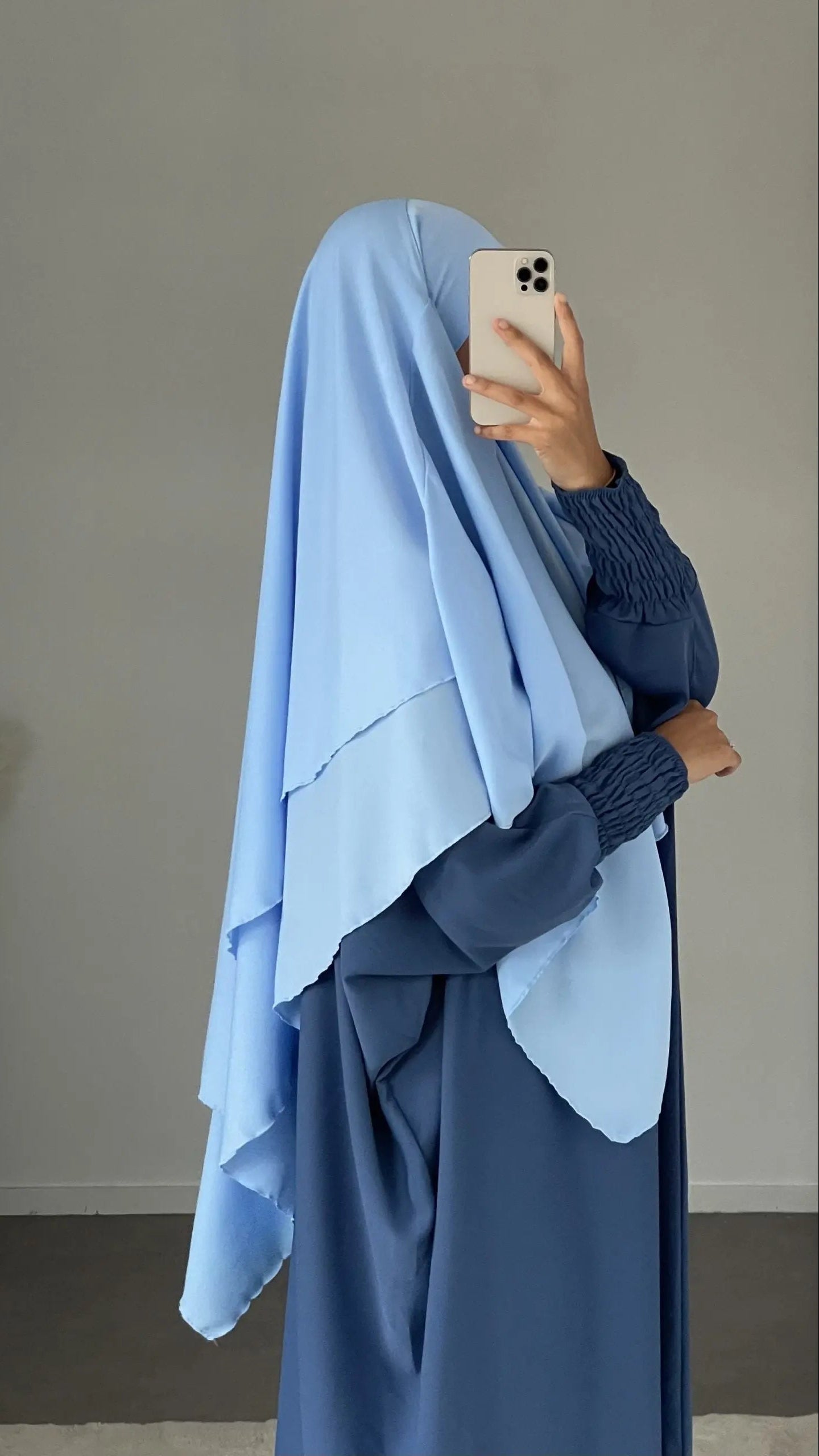 KHIMAR MEDINE - 2 VOILES