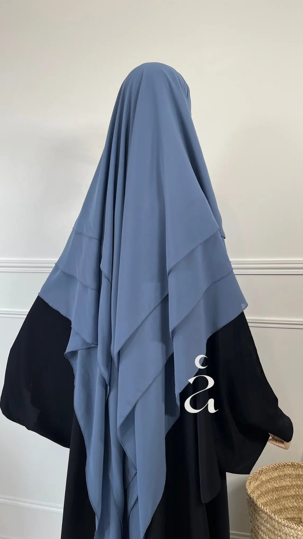 KHIMAR MOUSSELINE - 3 VOILES