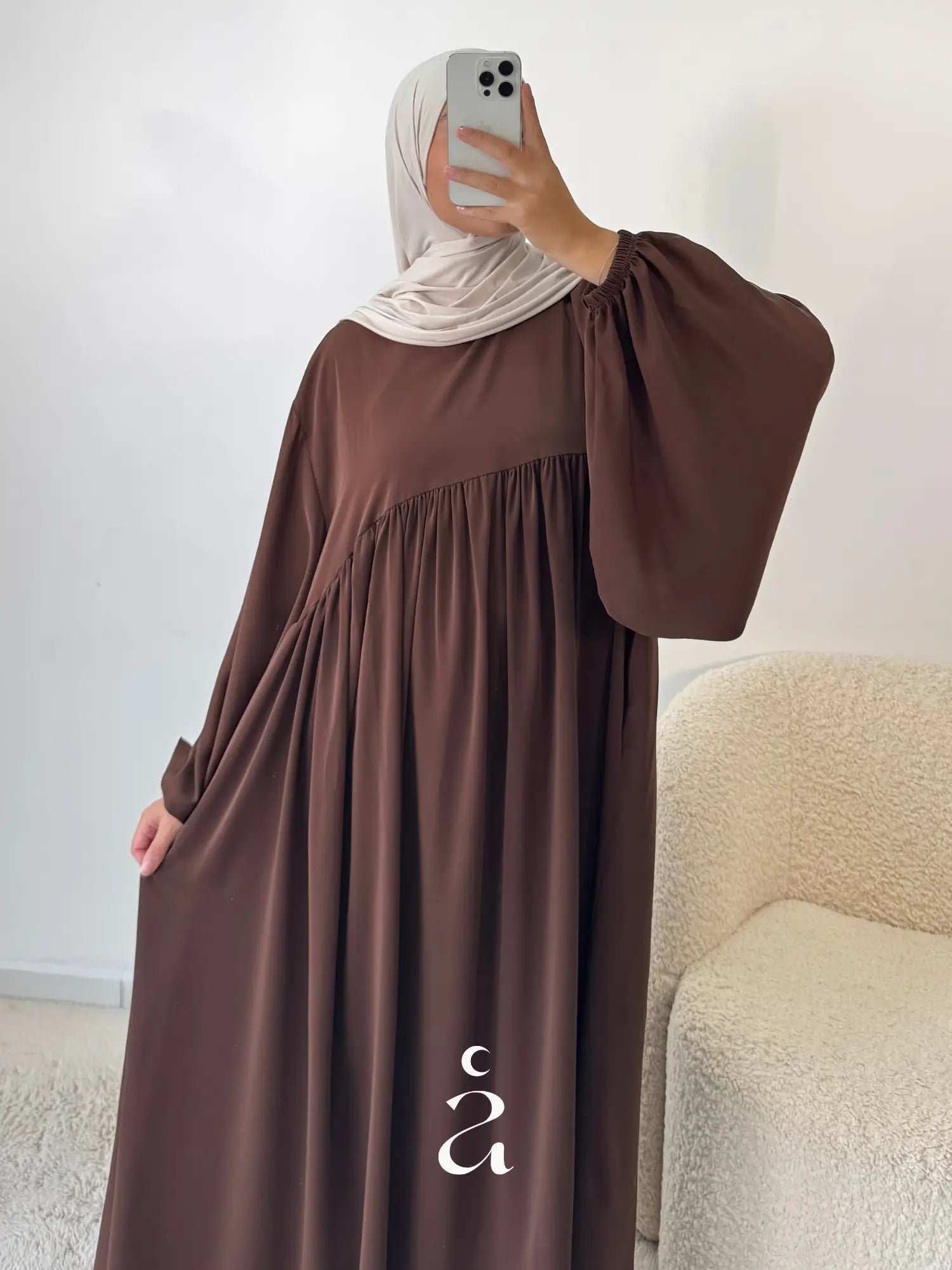 ABAYA SOIE DE MÉDINE - ESMA
