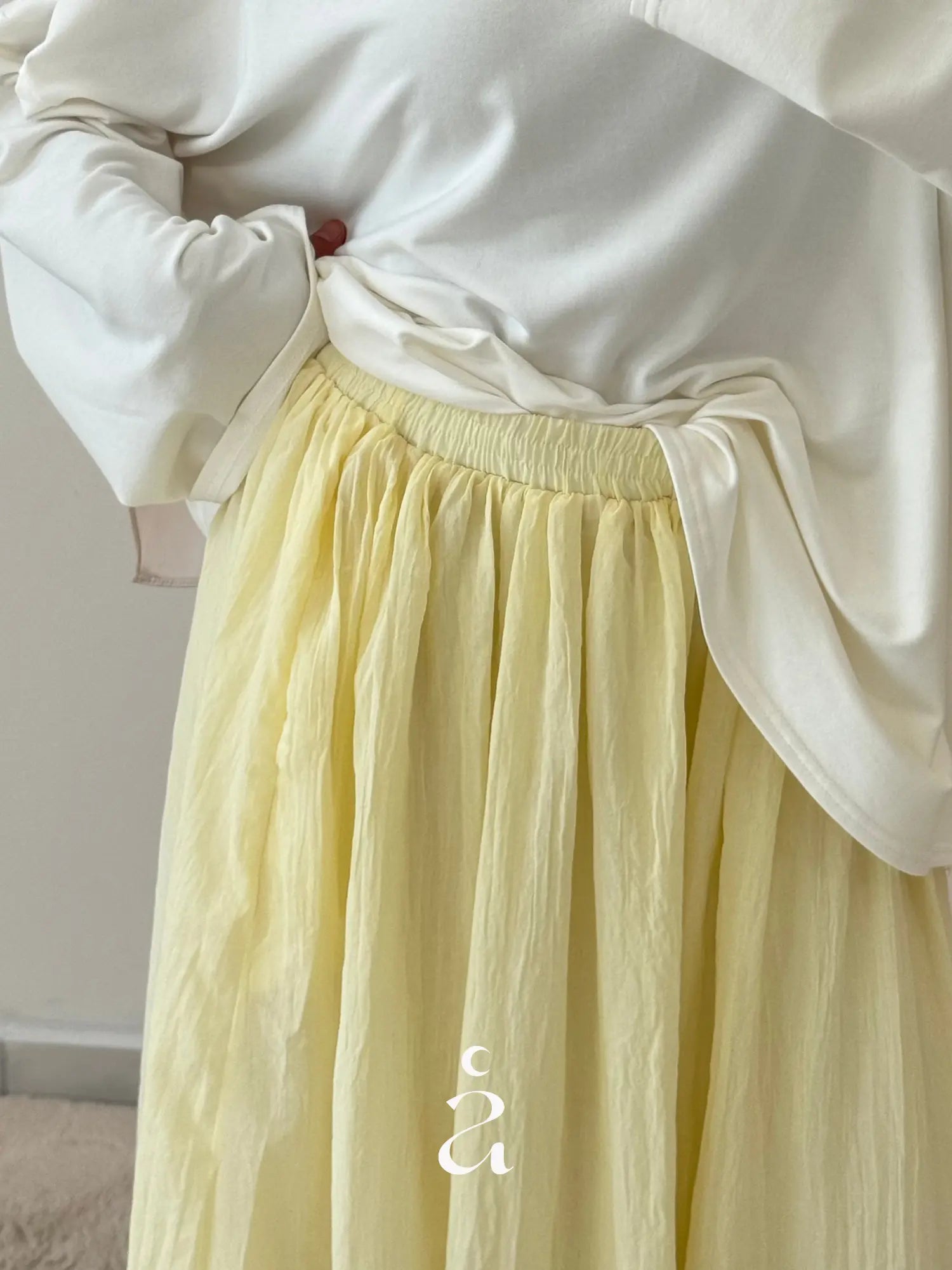 JUPE VOILE DE COTON - MOUNIA