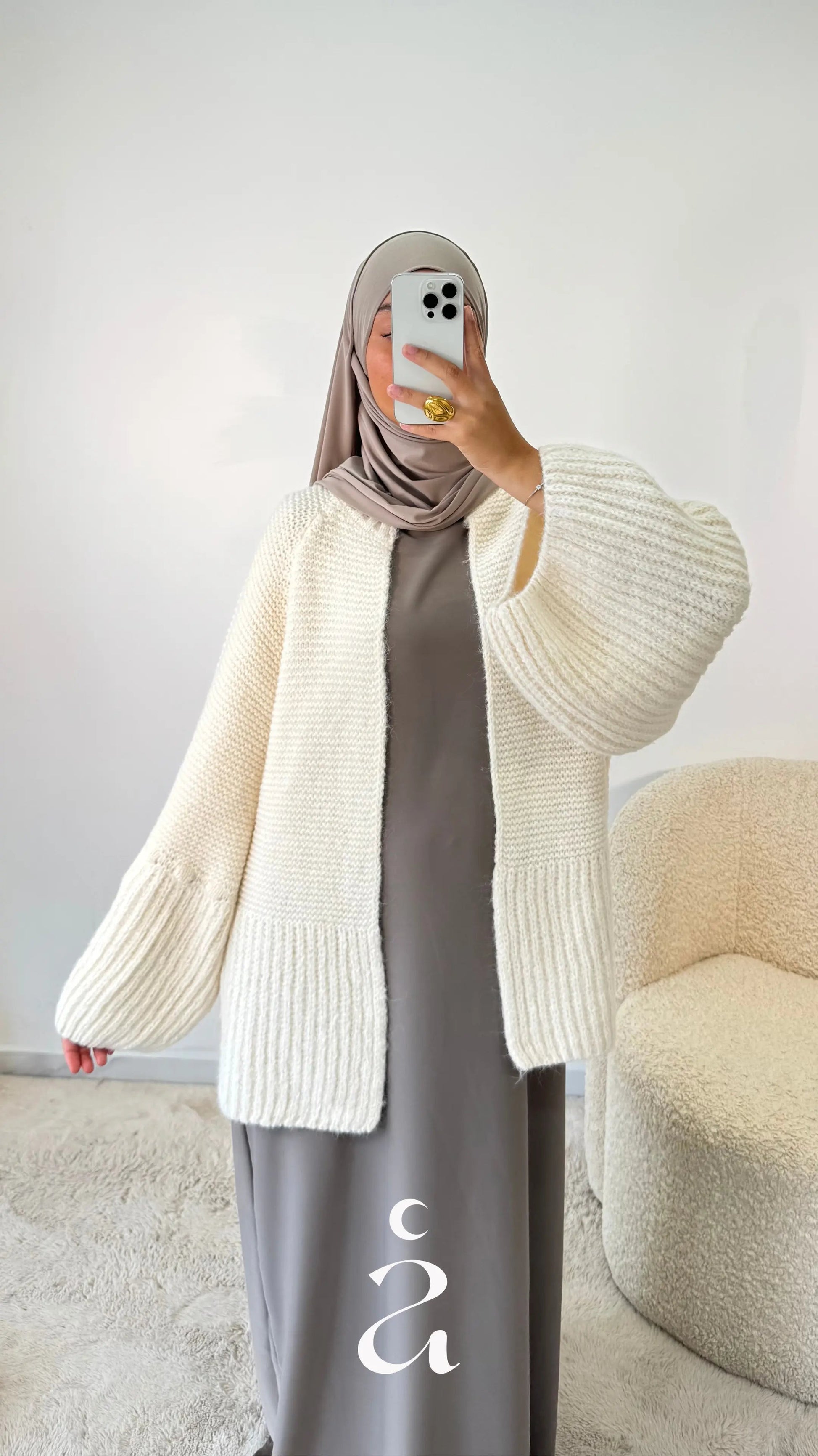 GILET TRICOT - NASNA