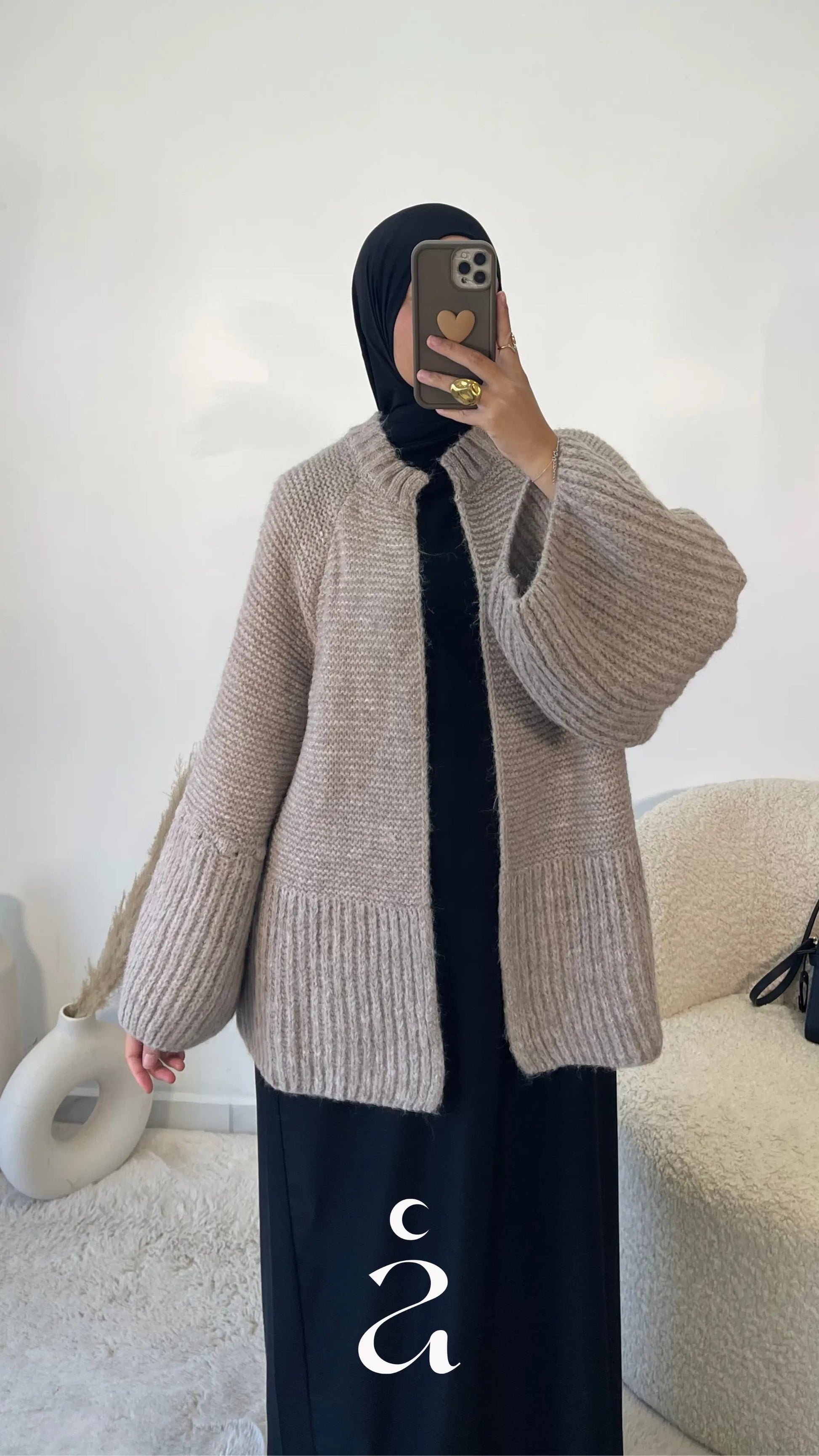 GILET TRICOT - NASNA