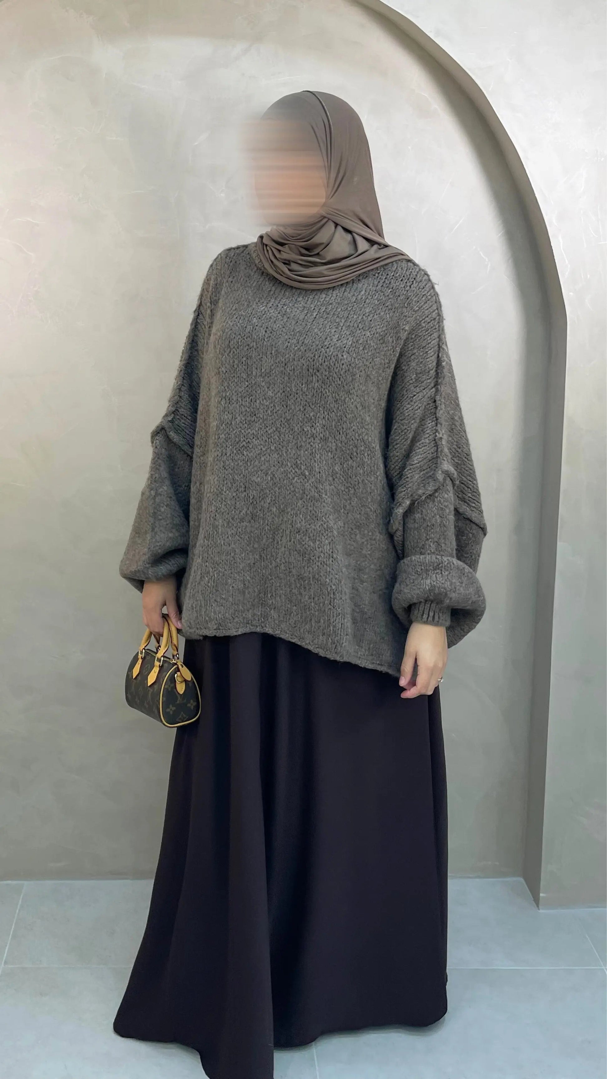 JUPE SOIE DE MEDINE AVEC POCHE - ANNA