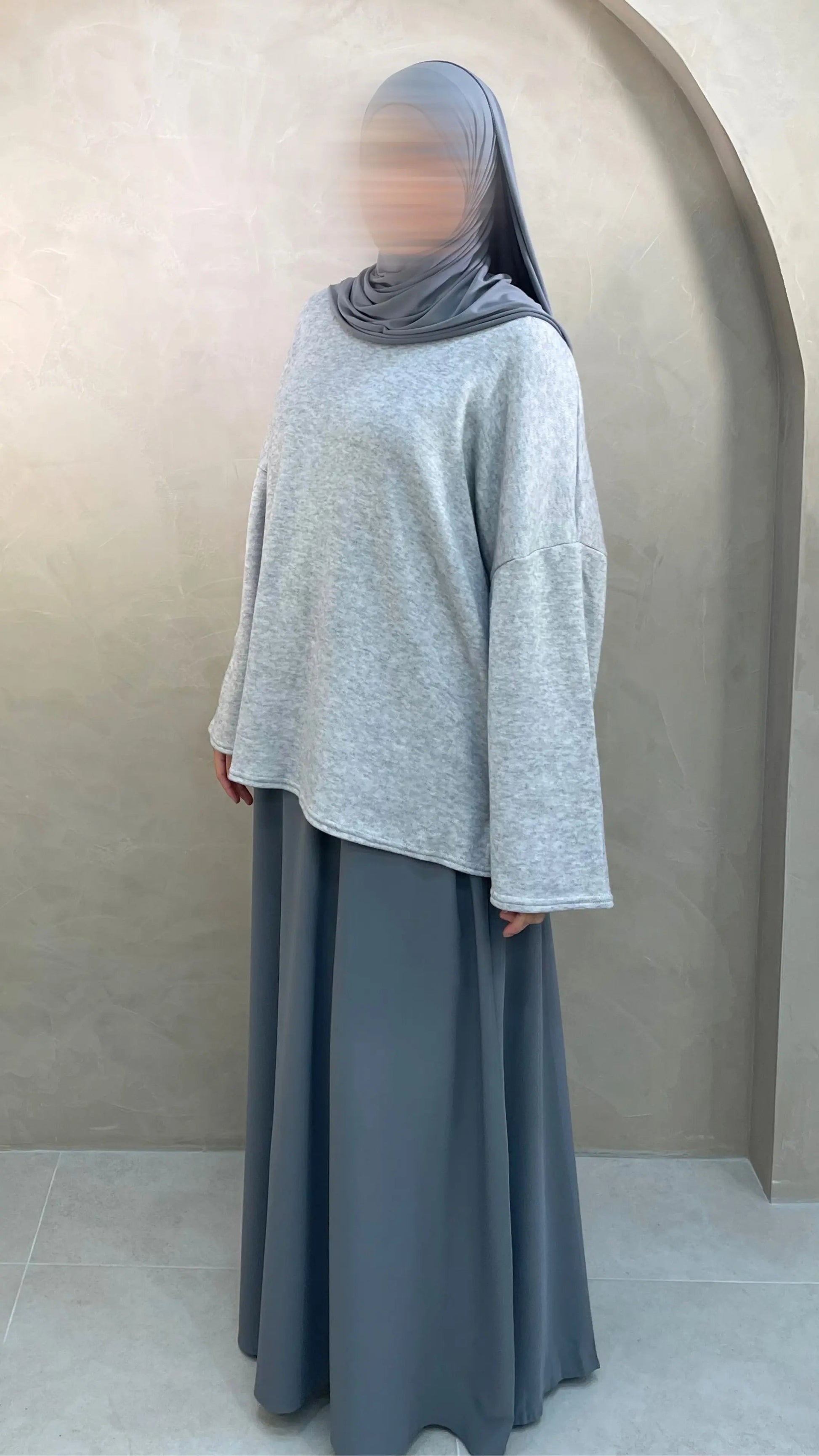 JUPE SOIE DE MEDINE AVEC POCHE - ANNA