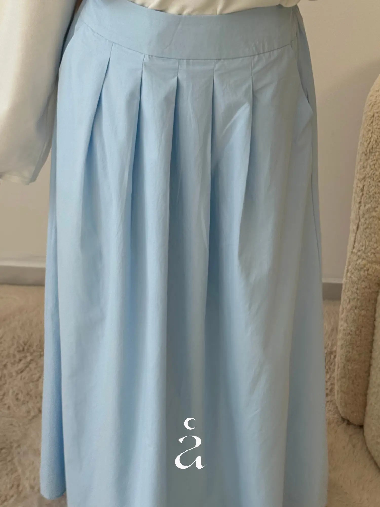 JUPE POPELINE - MAÏNA