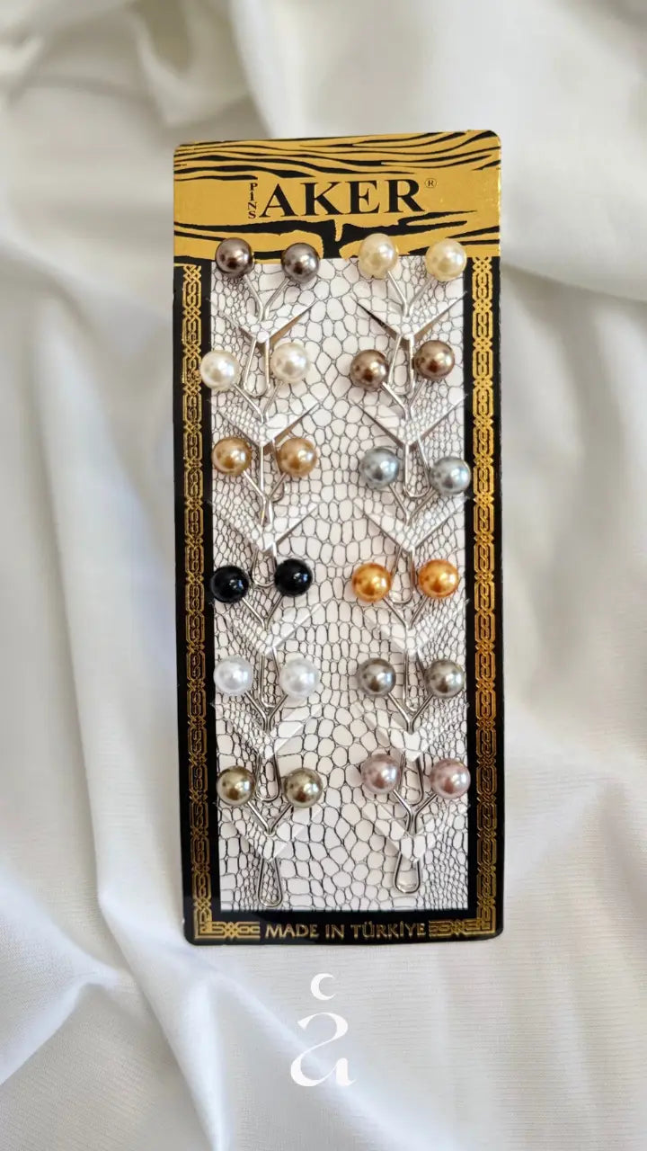 LOT 12 PINCES COULEUR - ANTI TROUS