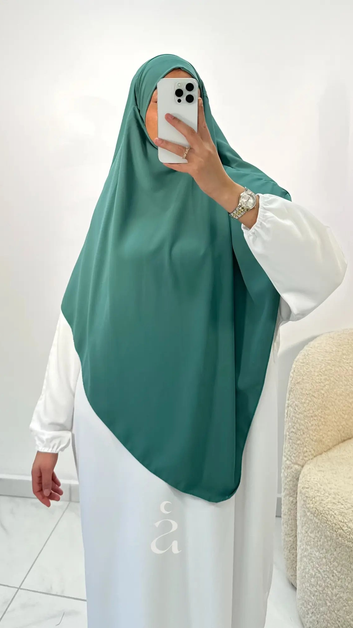 KHIMAR MEDINE - 2 VOILES