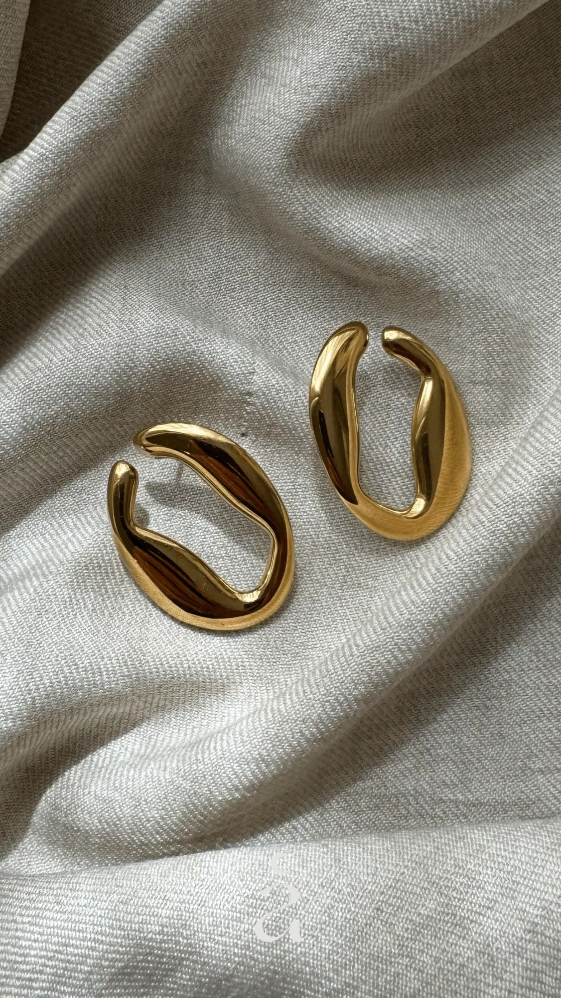 BOUCLES D'OREILLES ACIER INOXYDABLE - JAWHAR