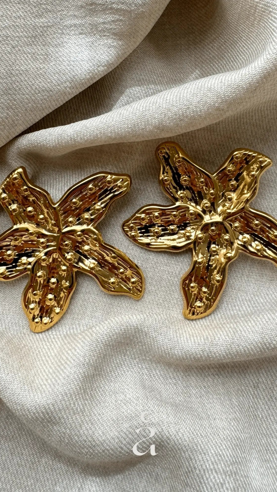 BOUCLES D'OREILLES ACIER INOXYDABLE - RAYA