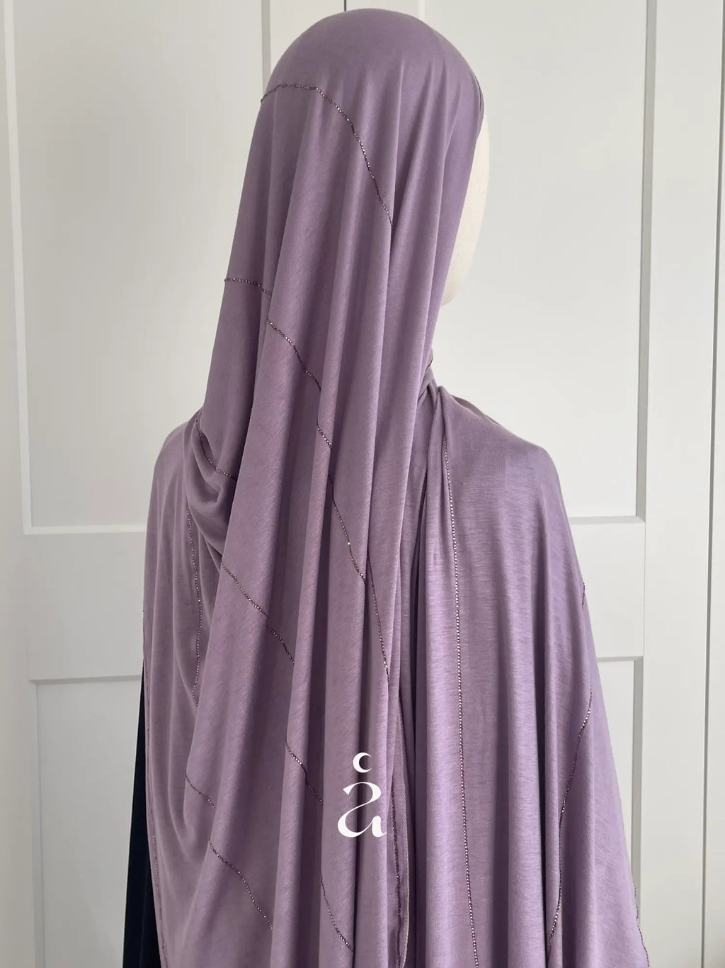 HIJAB JERSEY - COTON STRASS