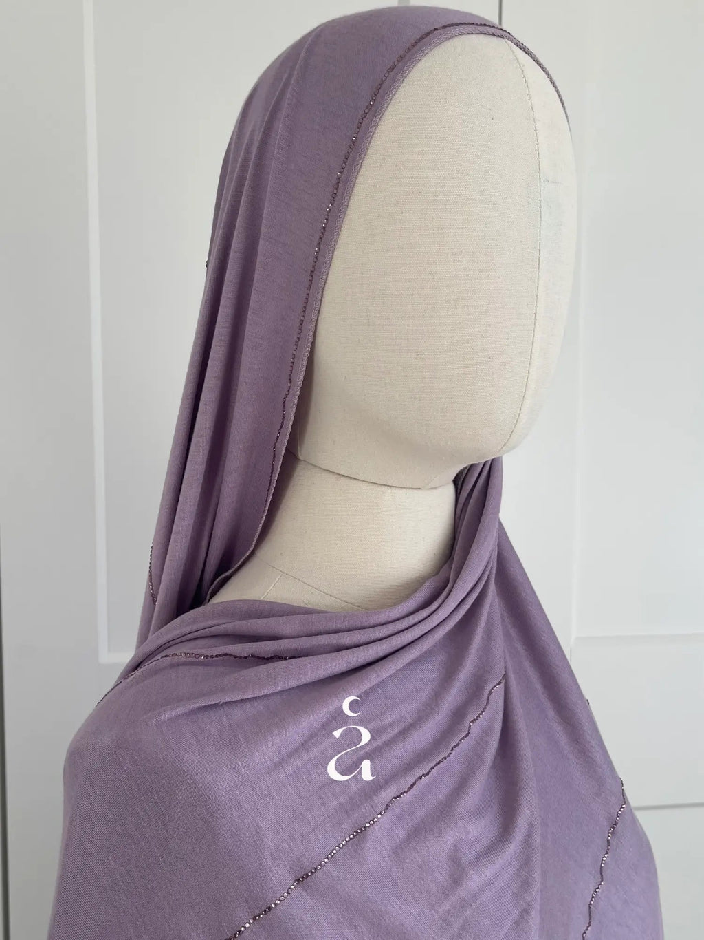 HIJAB JERSEY - COTON STRASS