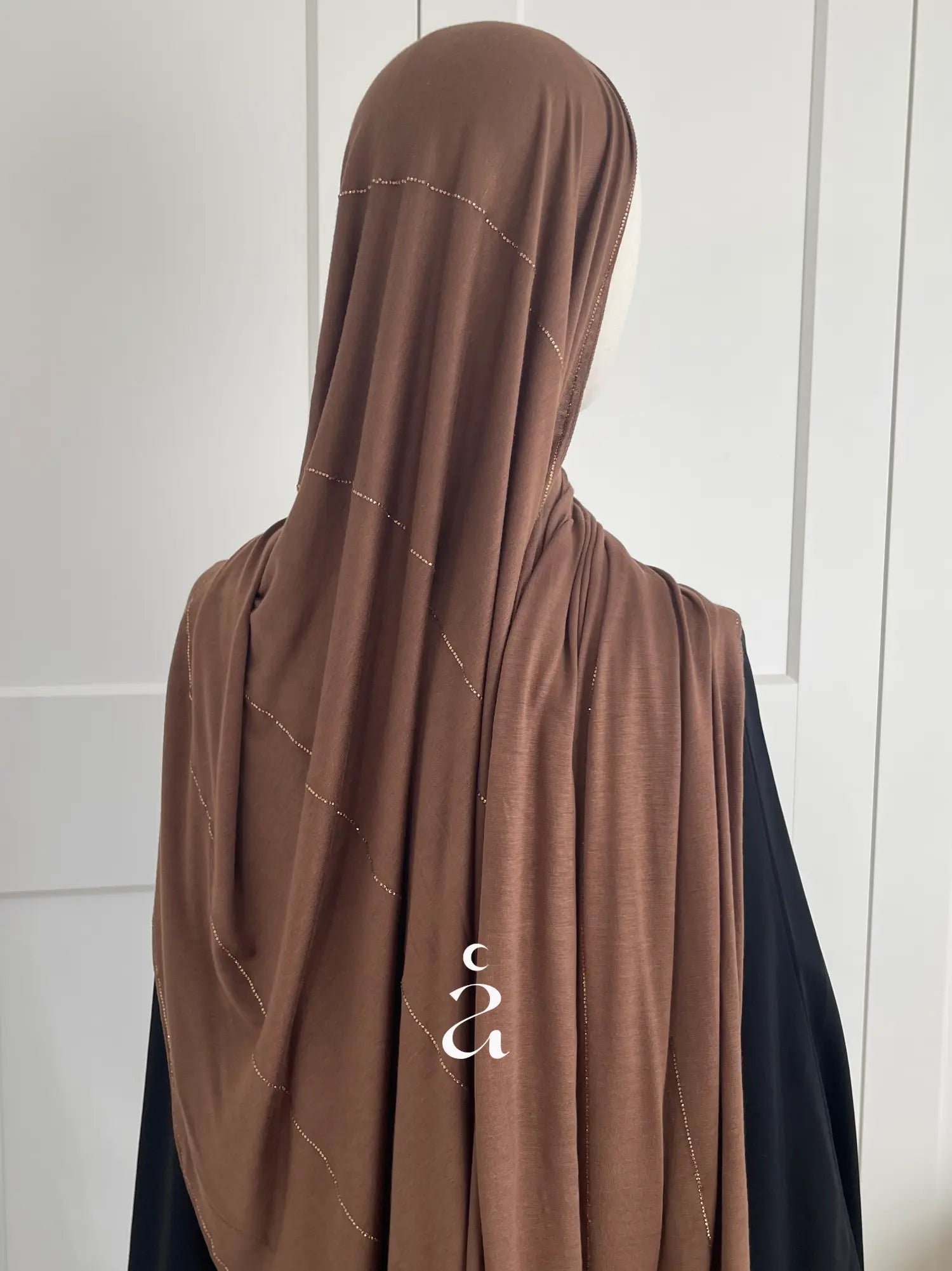 HIJAB JERSEY - COTON STRASS