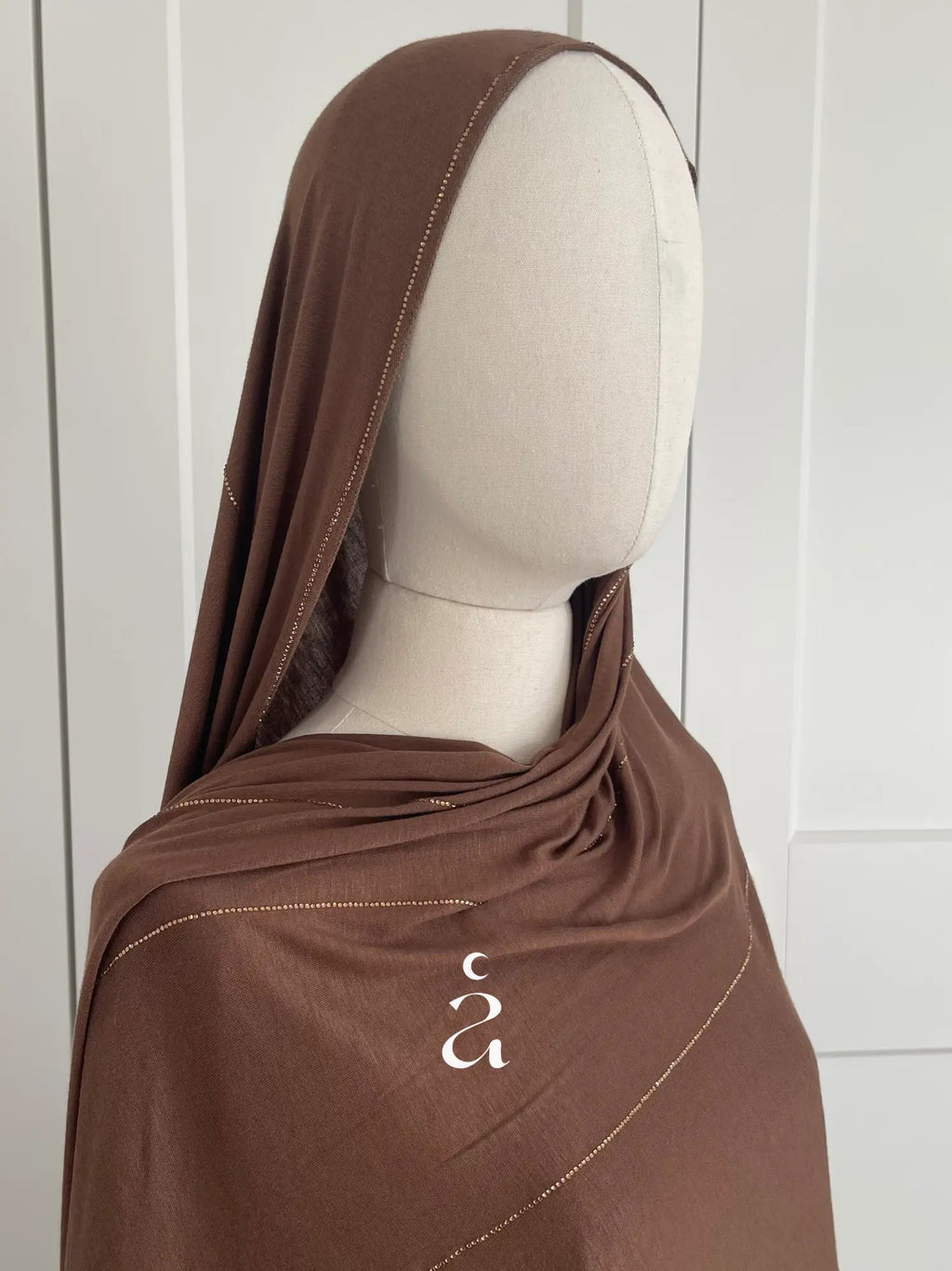 HIJAB JERSEY - COTON STRASS