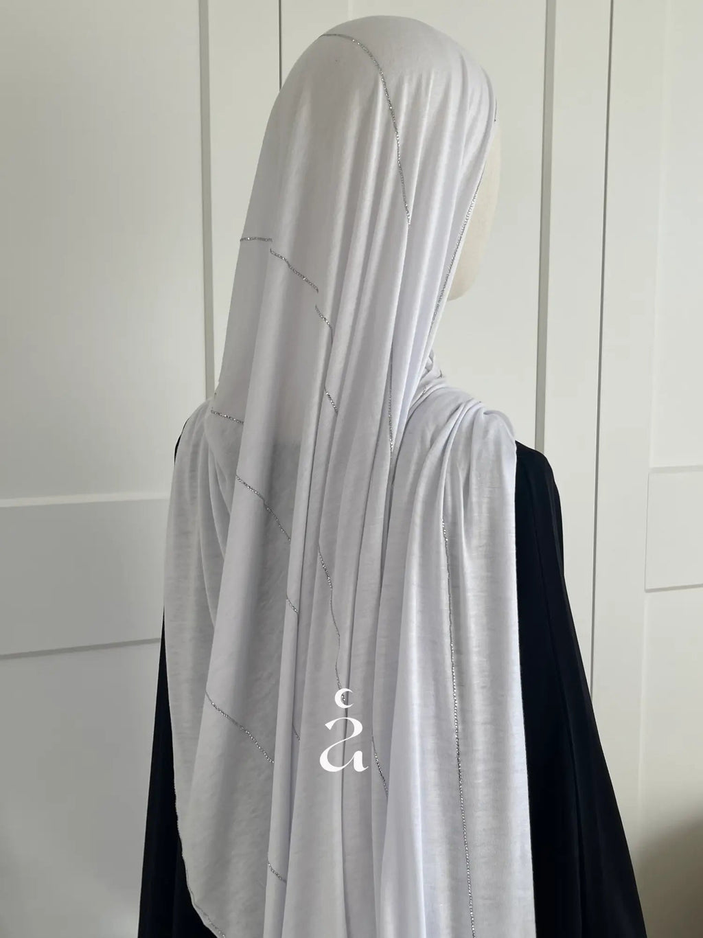 HIJAB JERSEY - COTON STRASS