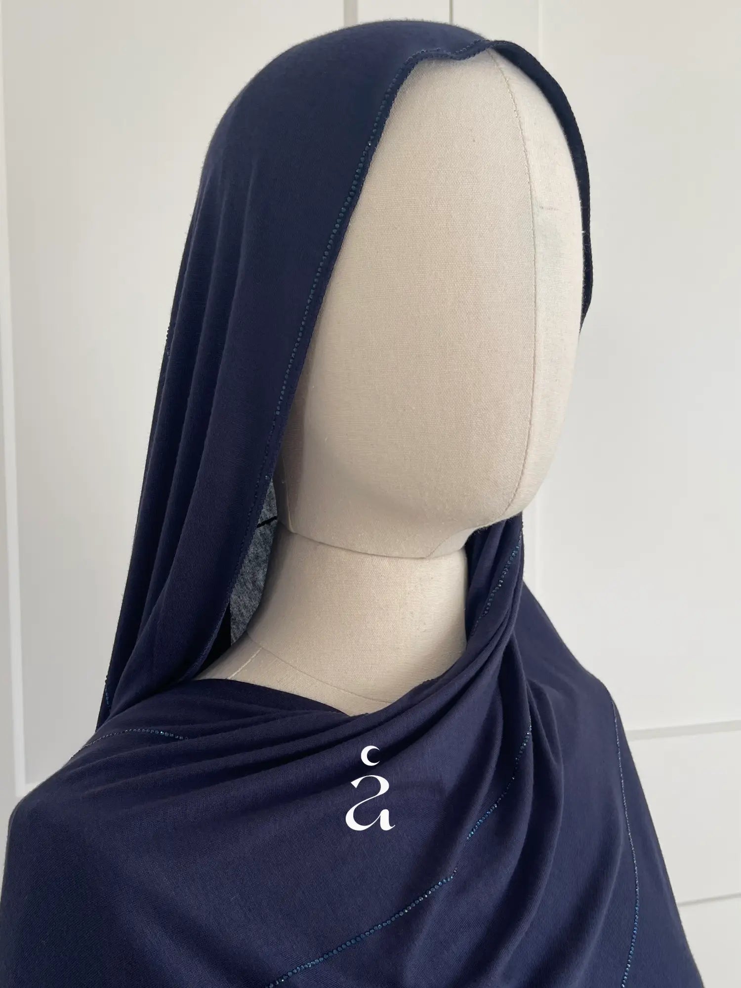 HIJAB JERSEY - COTON STRASS