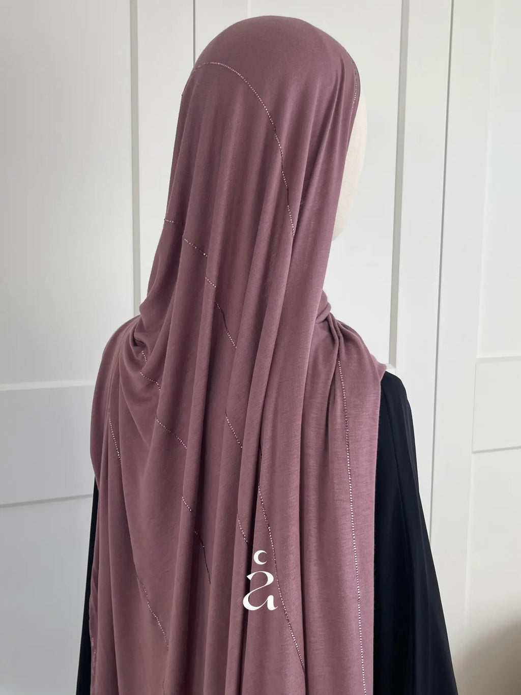 HIJAB JERSEY - COTON STRASS