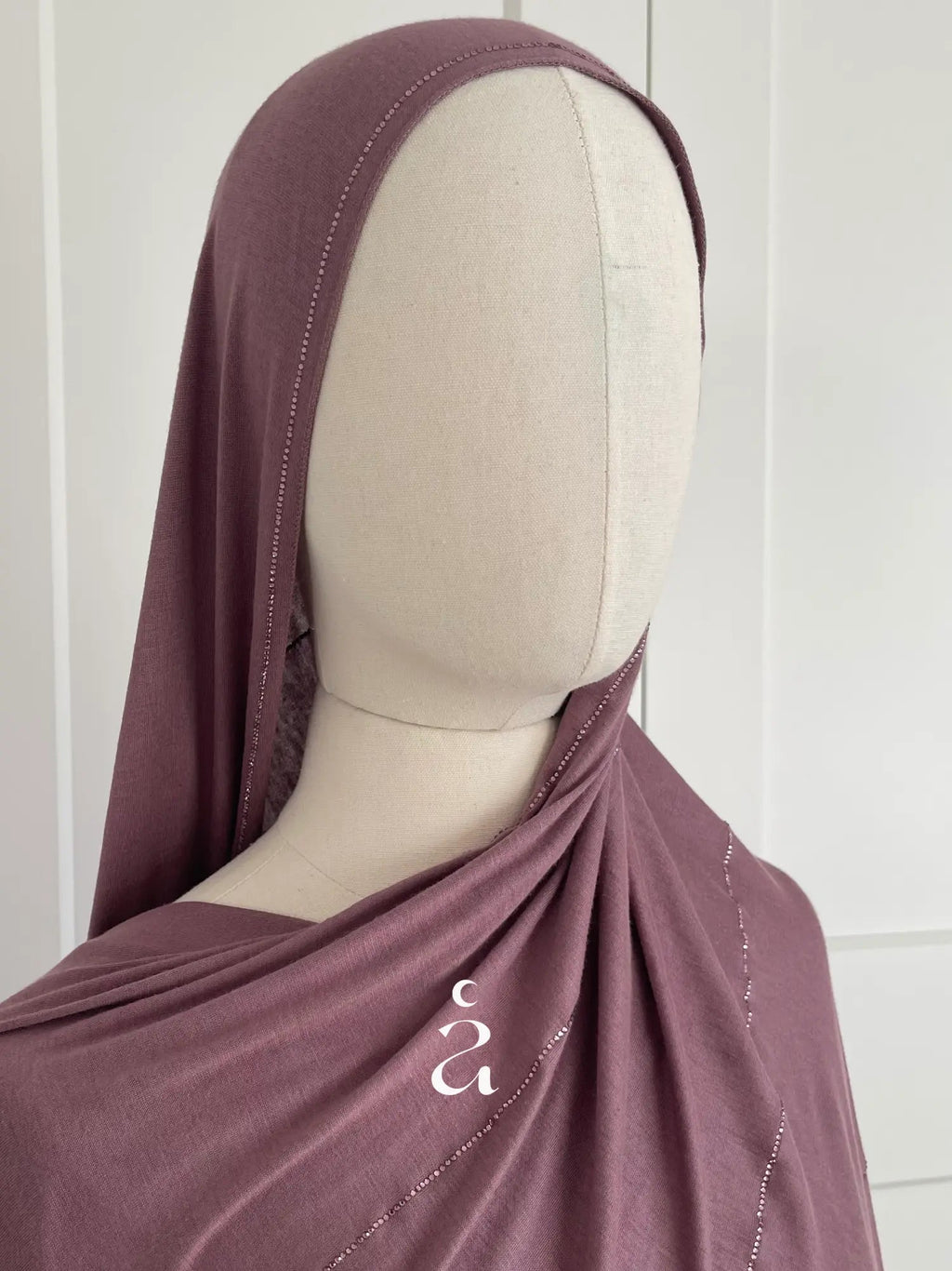 HIJAB JERSEY - COTON STRASS