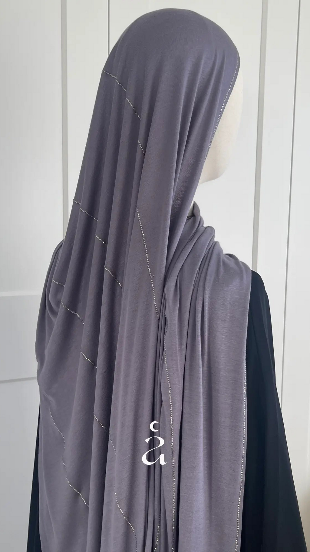 HIJAB JERSEY - COTON STRASS