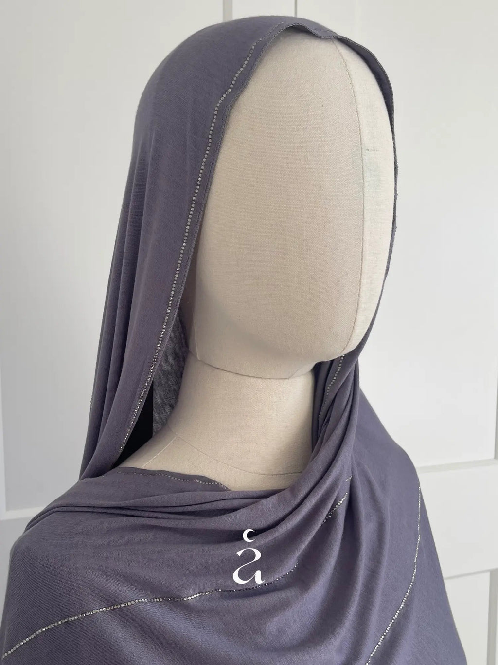 HIJAB JERSEY - COTON STRASS