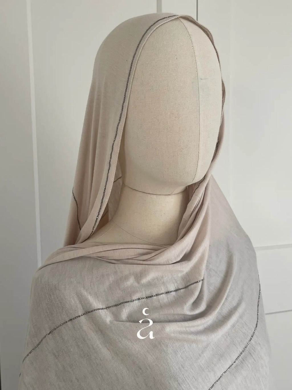 HIJAB JERSEY - COTON STRASS