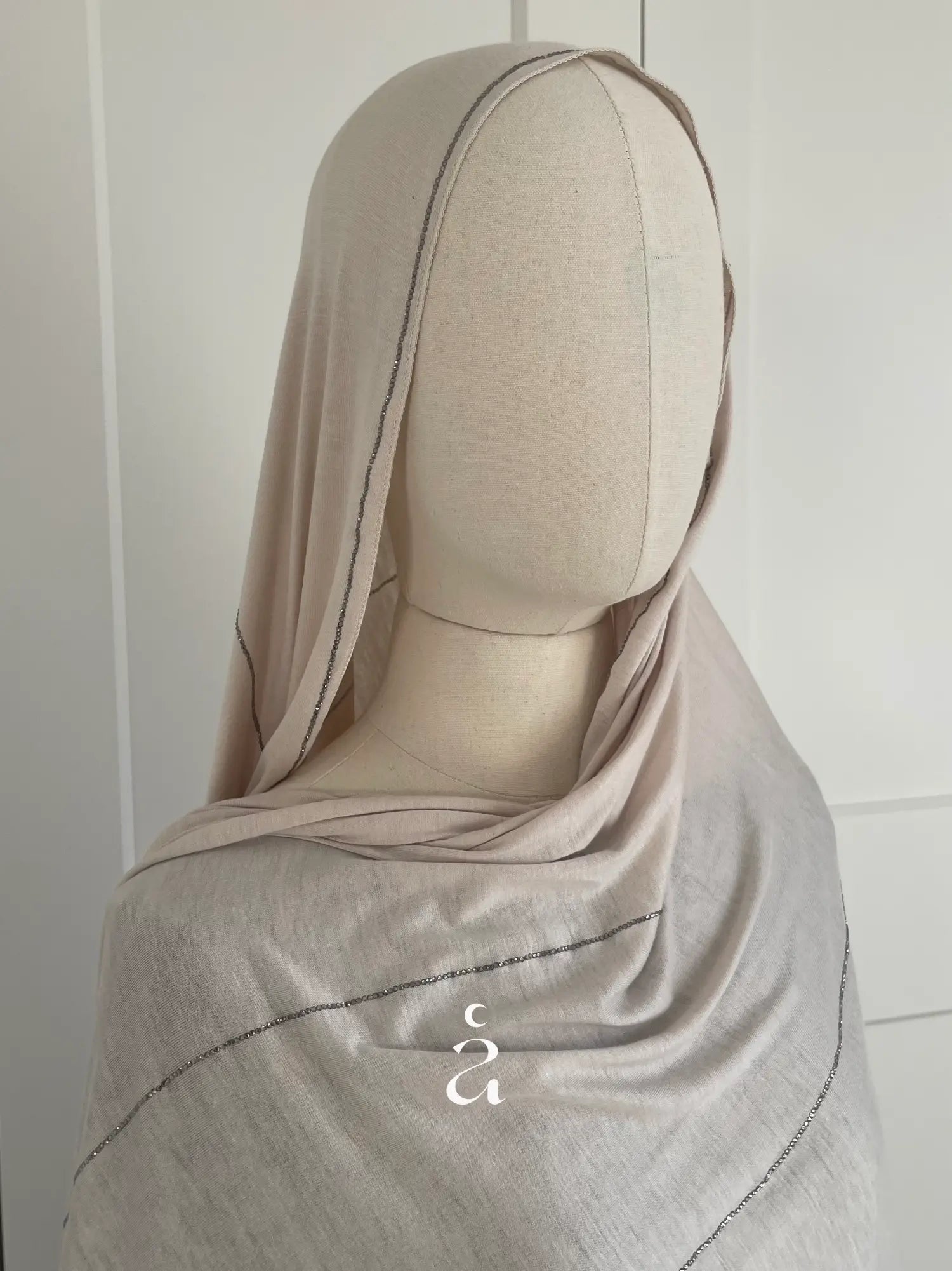 HIJAB JERSEY - COTON STRASS