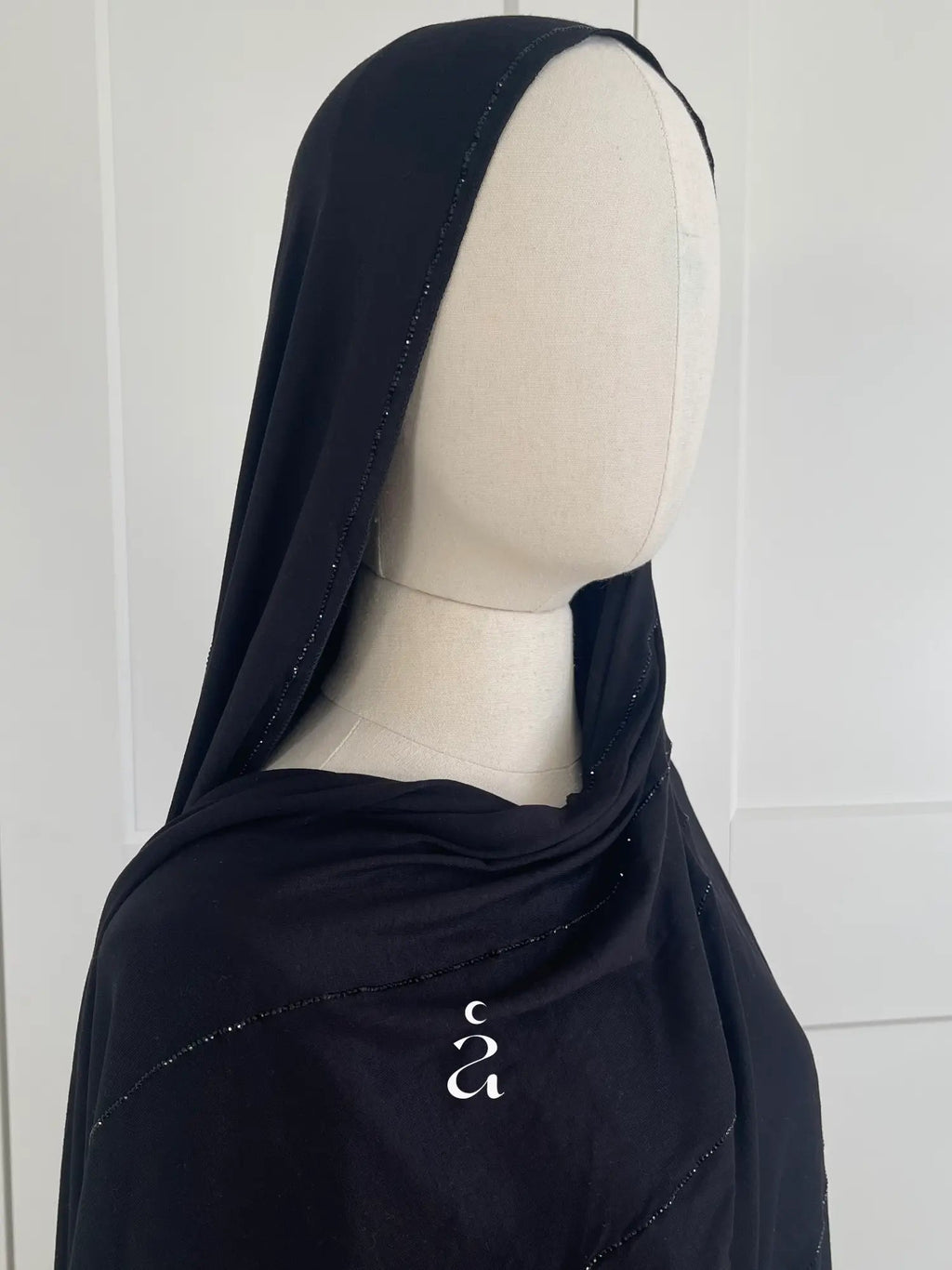 HIJAB JERSEY - COTON STRASS