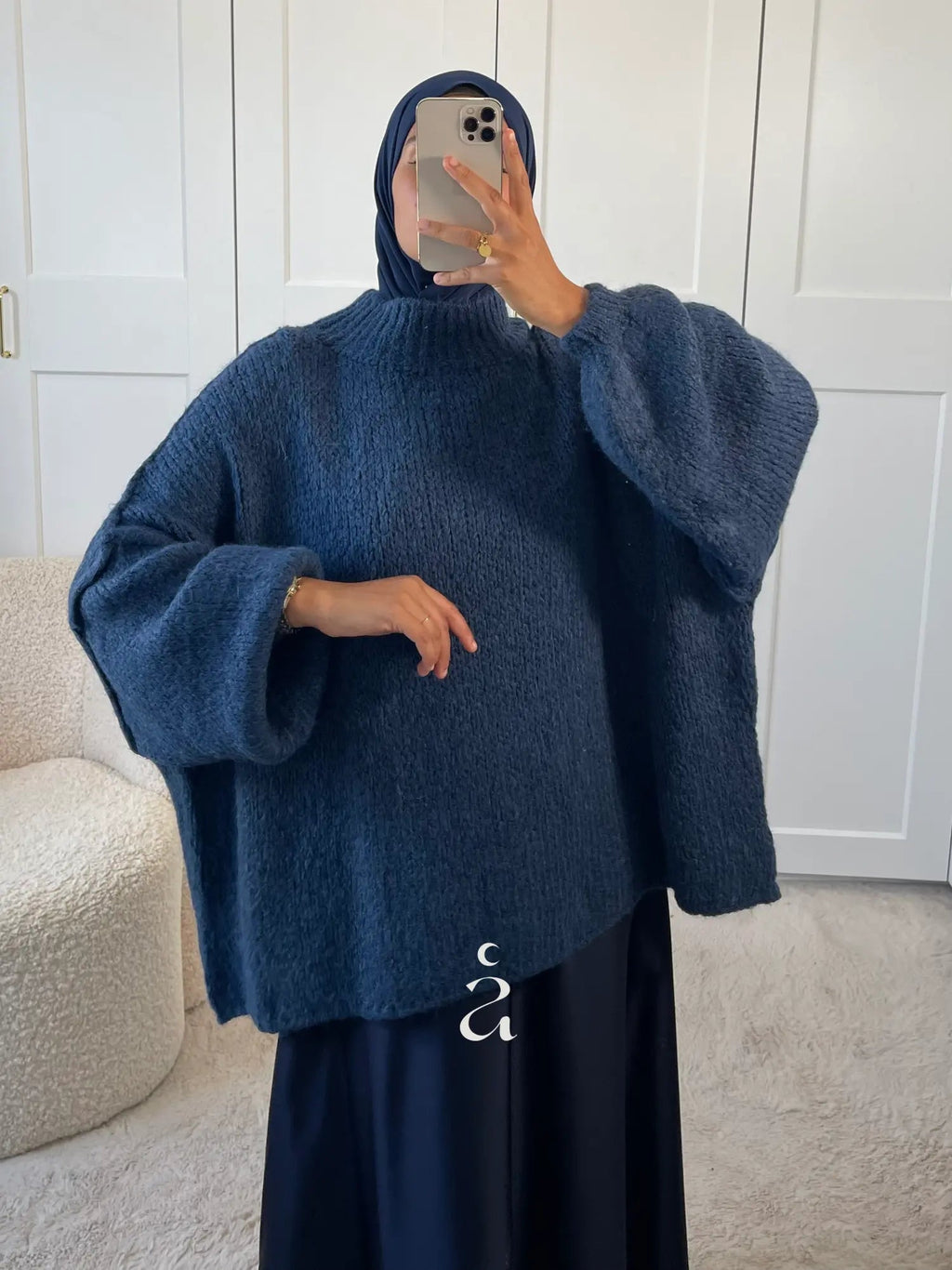 PULL OVERSIZE - TRICOTÉ