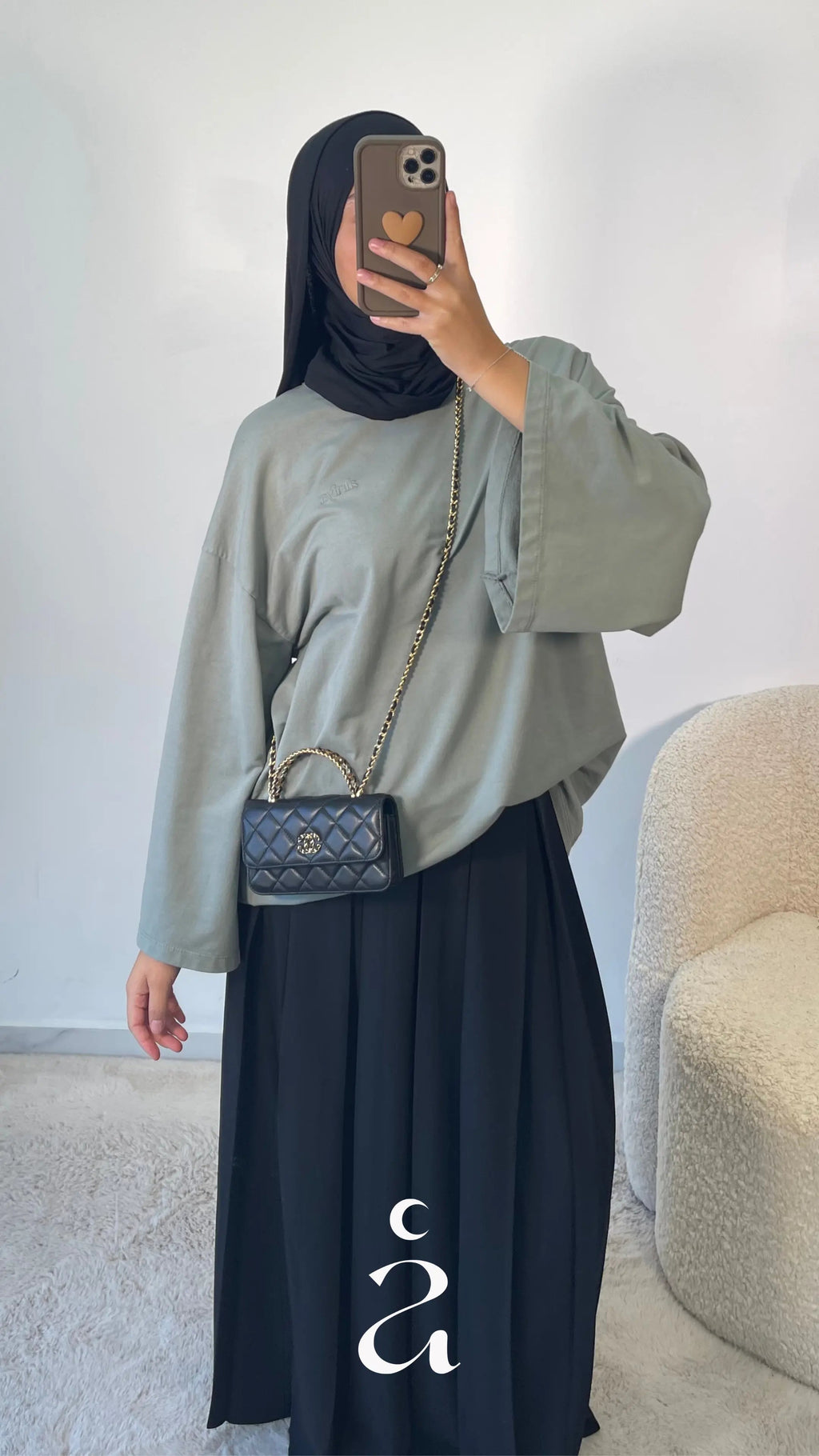 T-SHIRT COTON OVERSIZE - ALNIYA