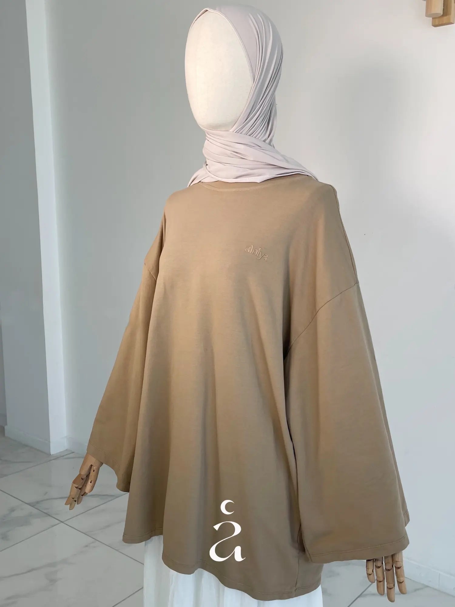 T-SHIRT COTON OVERSIZE - ALNIYA