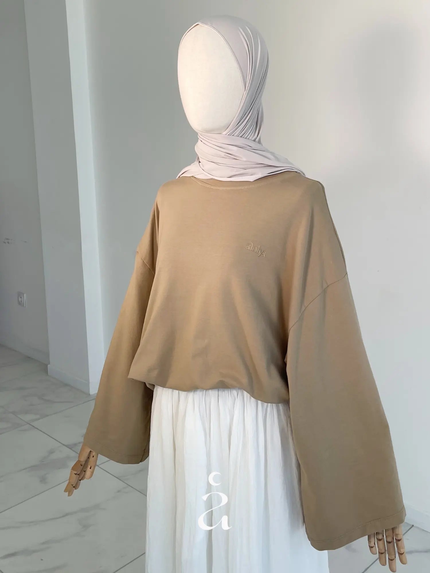 T-SHIRT COTON OVERSIZE - ALNIYA