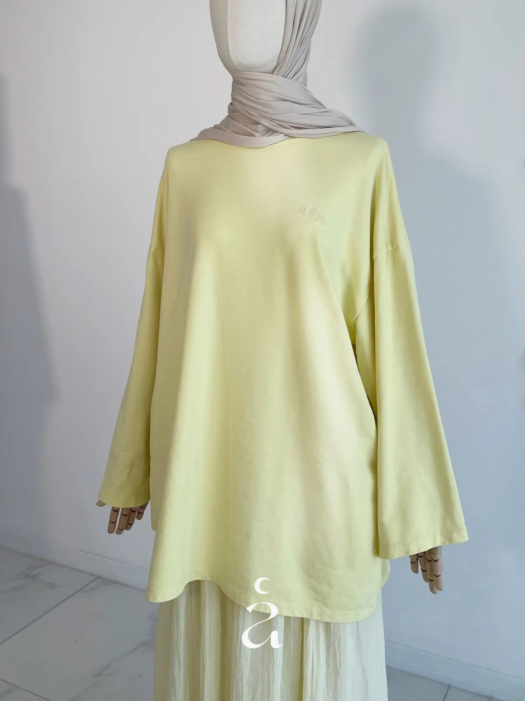T-SHIRT COTON OVERSIZE - ALNIYA