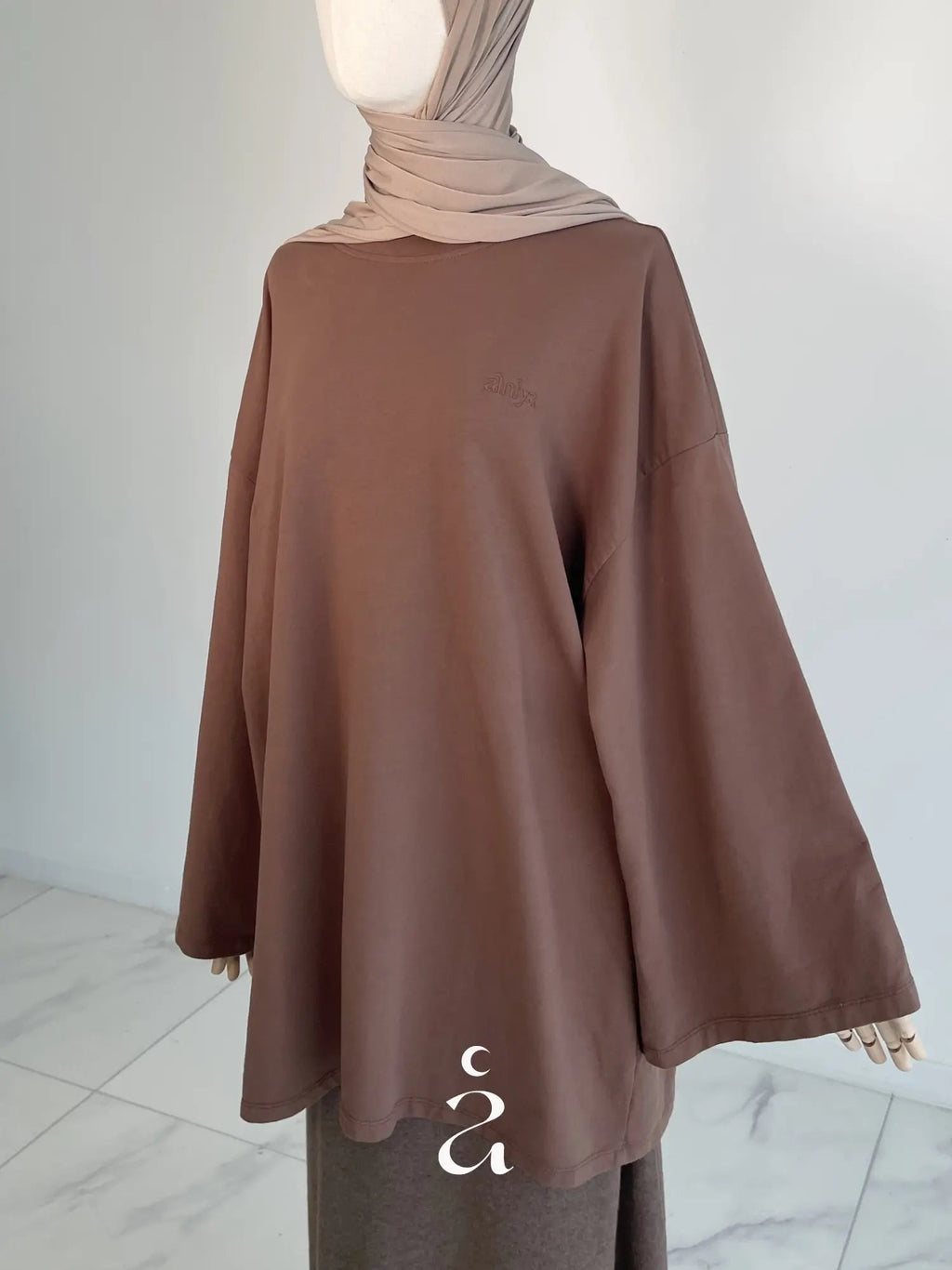 T-SHIRT COTON OVERSIZE - ALNIYA