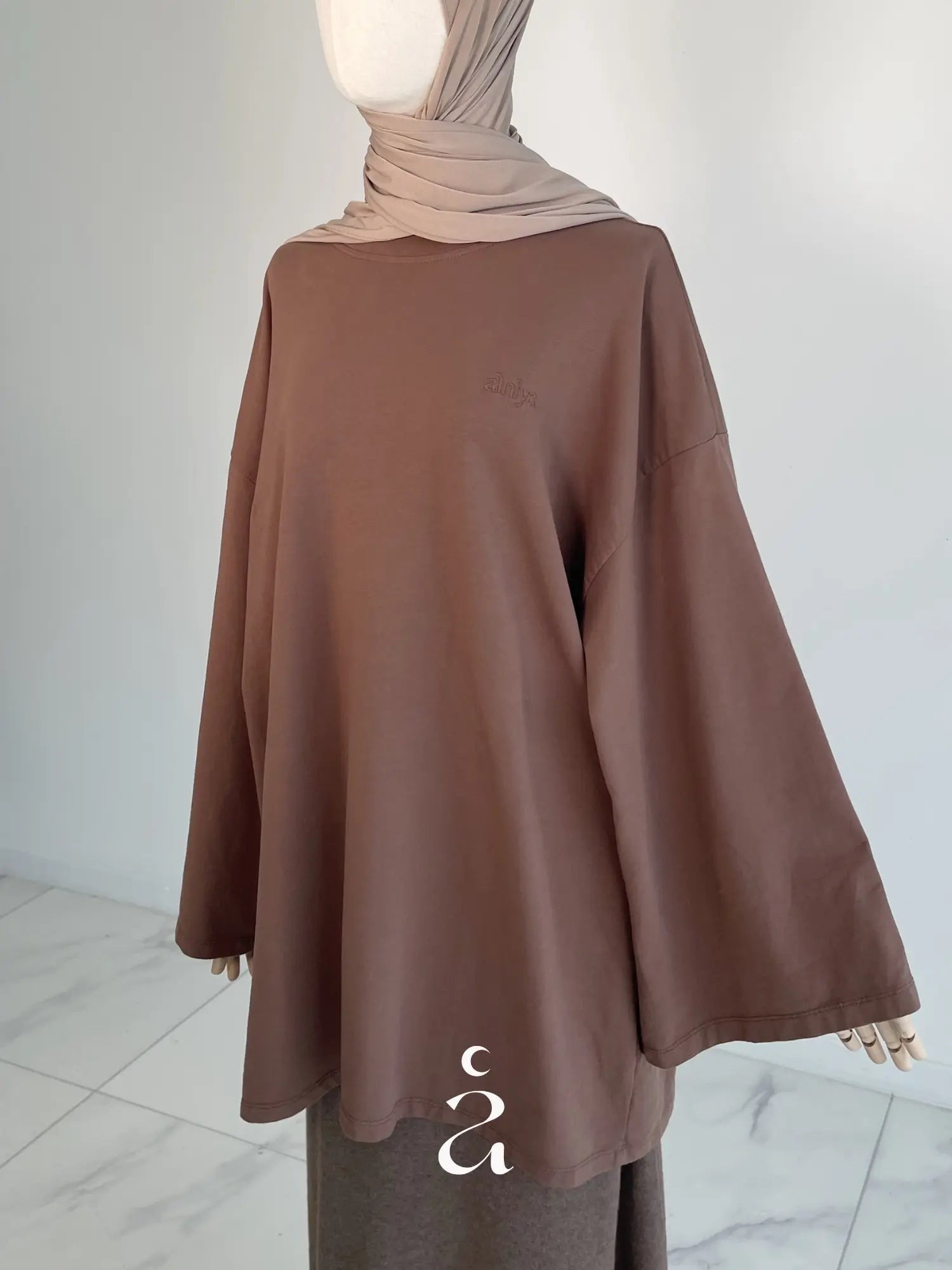 T-SHIRT COTON OVERSIZE - ALNIYA